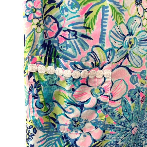 Lilly Pulitzer girls Little Lilly Classic Maxi dress 10 Lilly’s House print - Picture 6 of 12